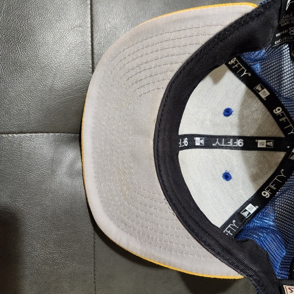 New Era HardWood Classic Golden State Warriors Snap Back Hat - Picture 7 of 8